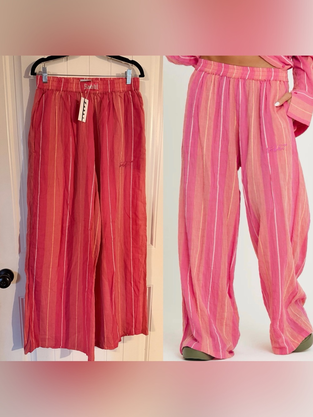 Sabbi Linen Pants NWT